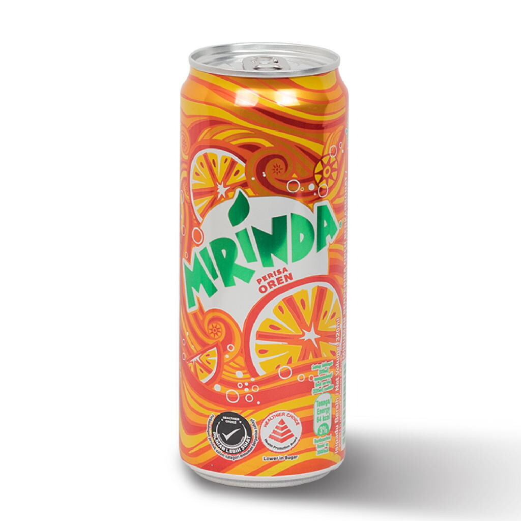 Mirinda Soft Drink Can 330ml (Imported)