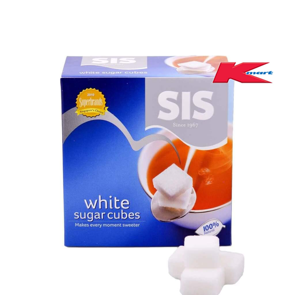 SIS White Sugar Cubes - 454g