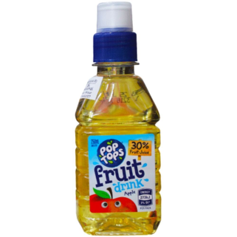 Pop Tops Apple fruit juice 250ml