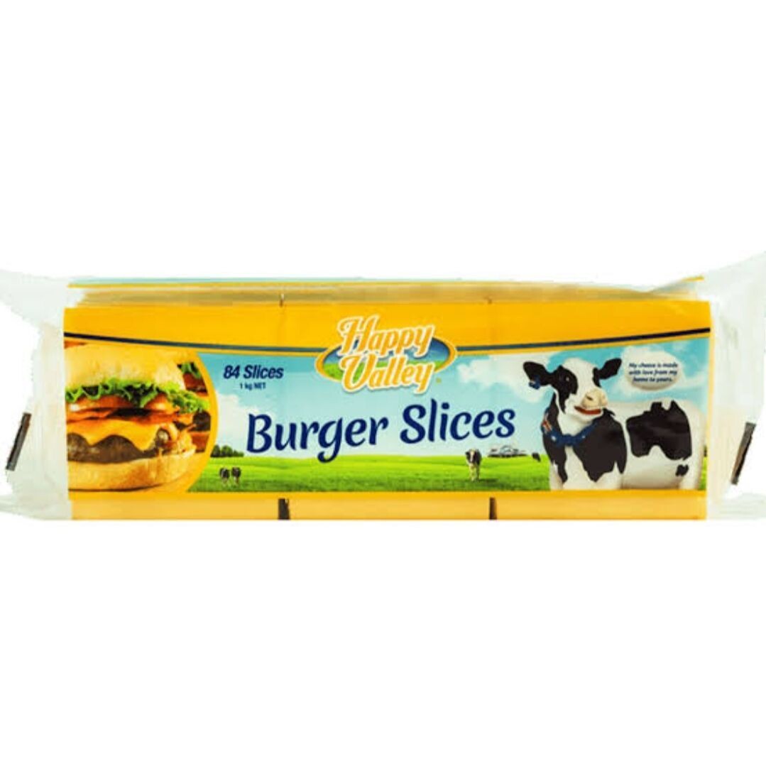 Happy Burger Slices Cheese- 84pc