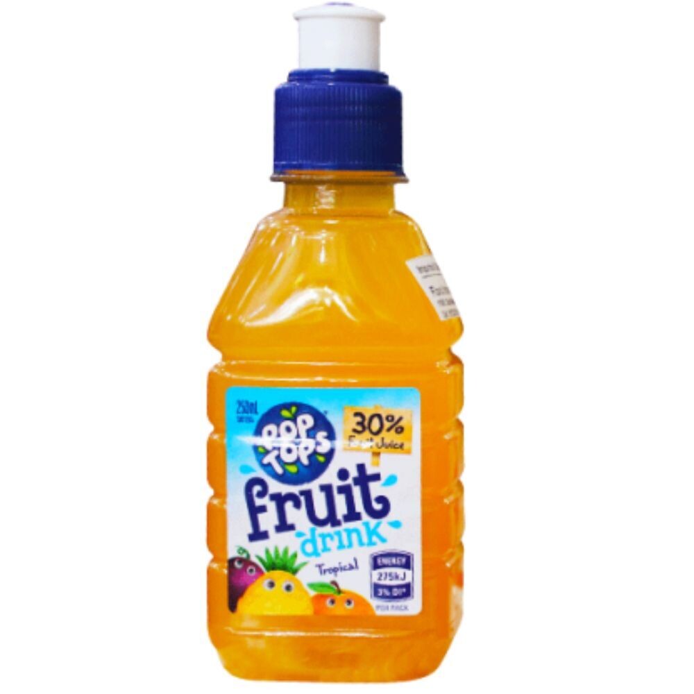 Juice Pop Tops Tropical fruit juice 250ml
