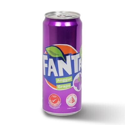 Fanta Grape Can Soft Drinks 320ml (Imported)