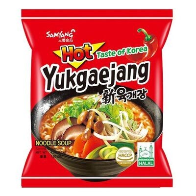 Samyang Hot Yukgaejang Mushroom Flavour Ramen