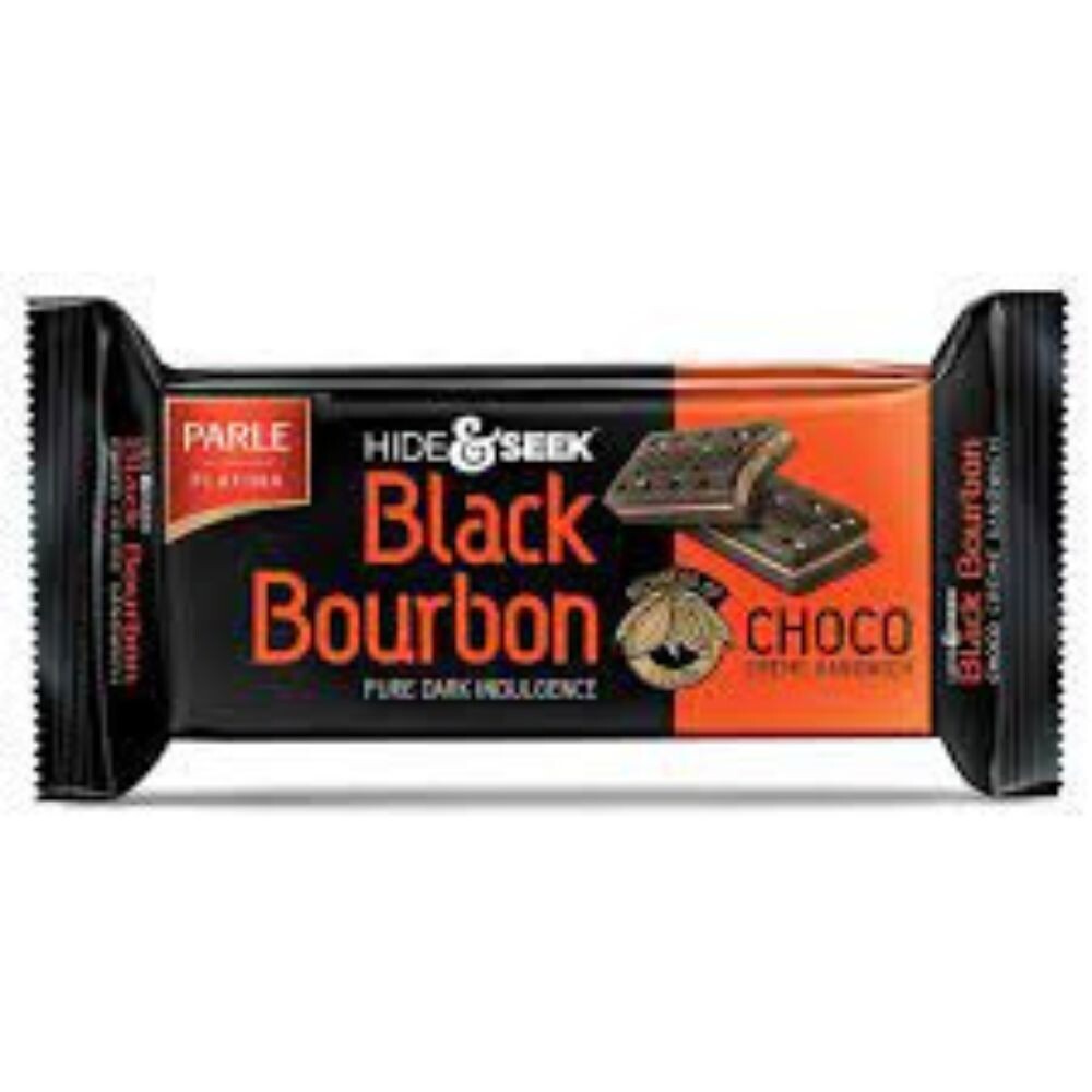 Parle Hide & Seek Black Borbon Choco Cream Biscuit-100G