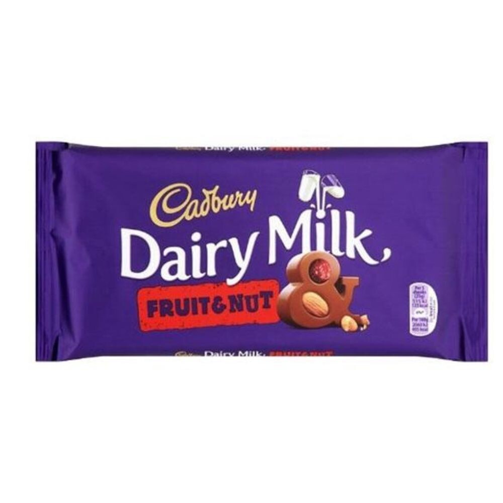 Cadbury Dairy Milk Fruit & Nut 200 gm
