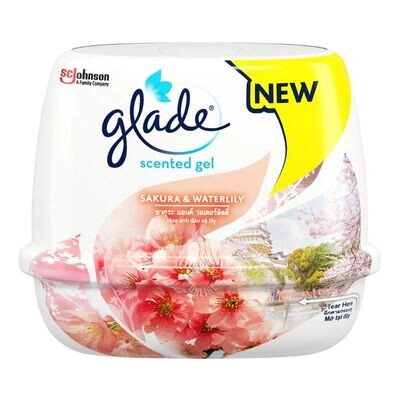 Glade Sakura and Waterlily Scented Gel- 180g
