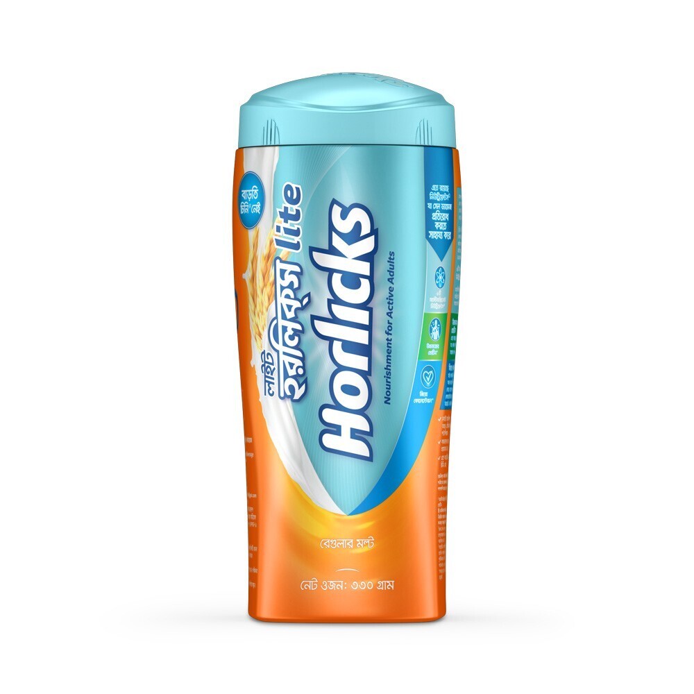 Horlicks Lite Health And Nutrition Drink Jar (500gm)