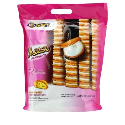 Julie’s Cheese Sandwich Biscuits (330 gm)