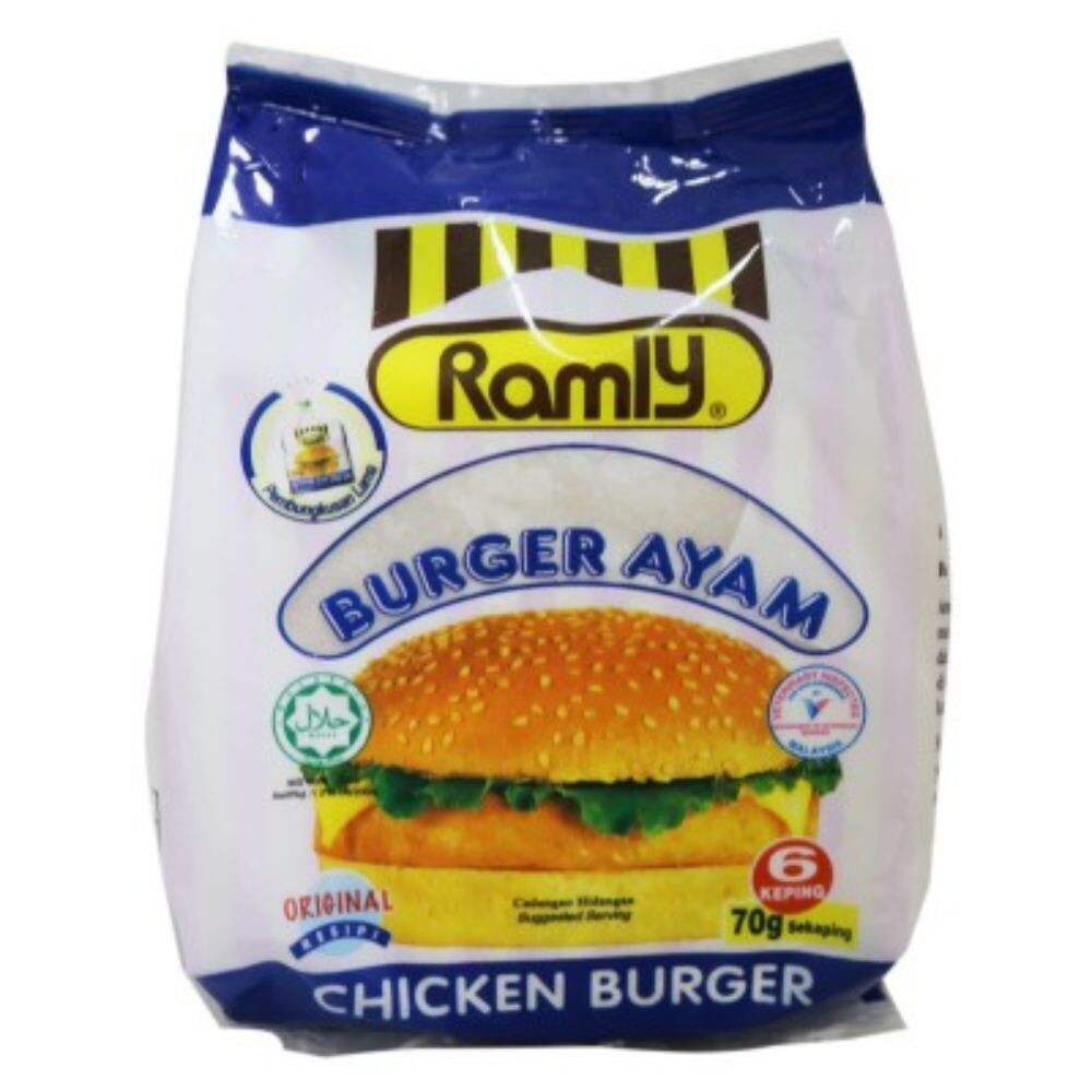 Ramly Chicken Burger Patty Ayam (6pcs)