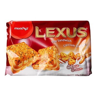 Munchy&#39;s Lexus Cheese Cream Crackers (225gm)