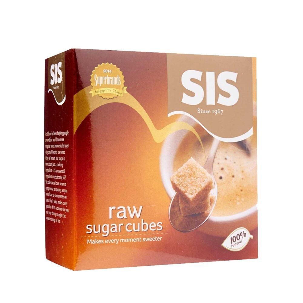 Sis Raw Sugar Cubes (454 gm)