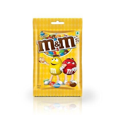 M&amp;Ms Peanut Treat Bag, 100g