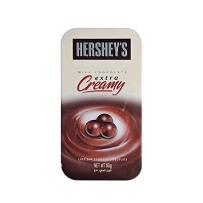 Hershey&#39;s Milk Chocolate Extra Creamy 50g Tin Pack