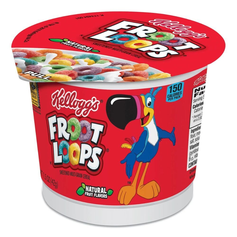 Kellogs Froot Loops Breakfast Cereal (42g)