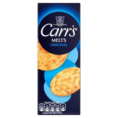 CARR&#39;S MELTS ORIGINAL 150G