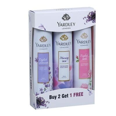 Yardley London Compact Perfume Buy 2 Get 1