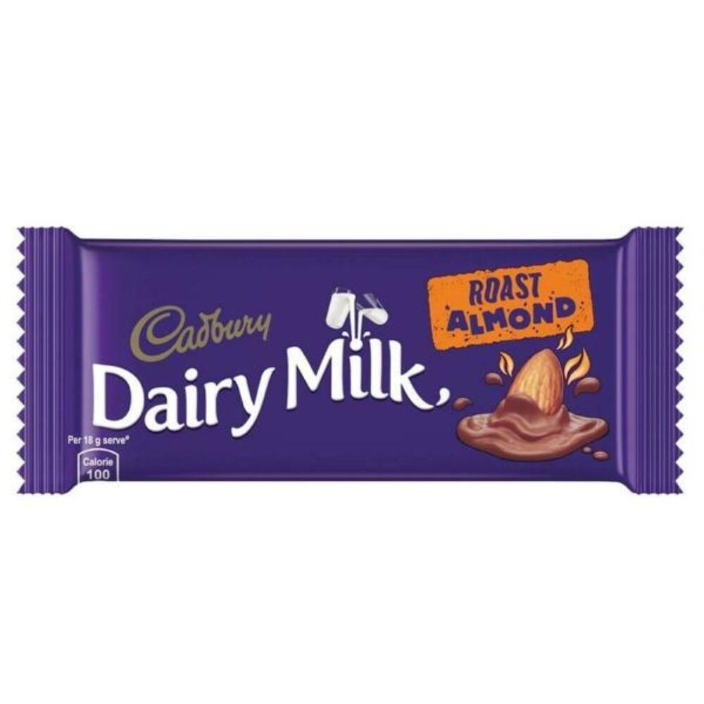Cadbury Dairy Milk Roast Almond Chocolate 36gm