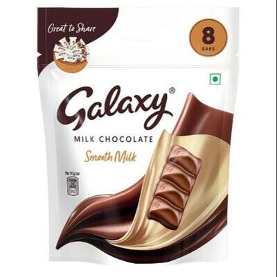 Galaxy Smooth 8Pcs Milk Chocolate 80Gm