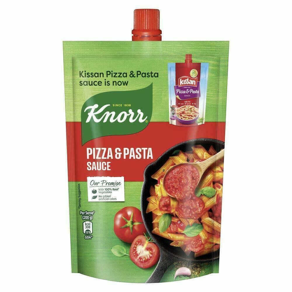 Knorr Sauce, Pizza and Pasta - 200gm | 100% real vegetables