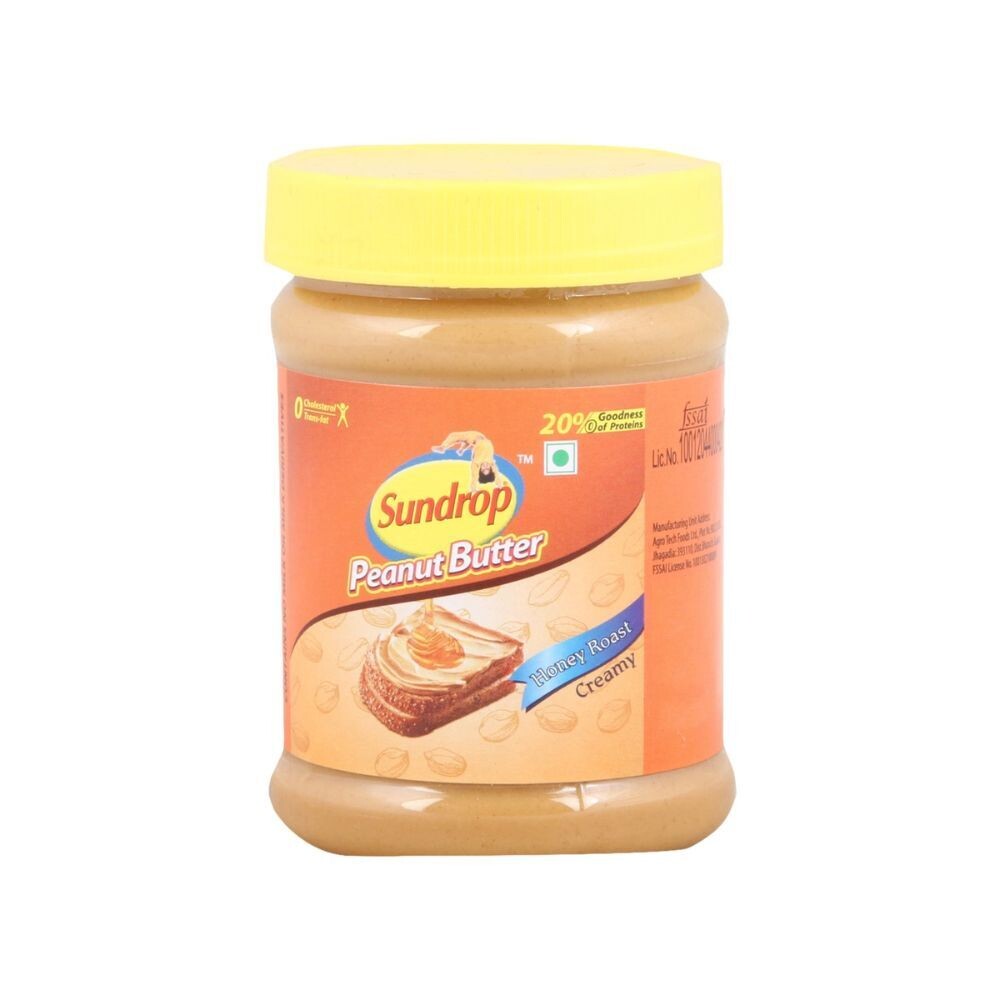 Sundrop Peanut Butter - Honey Roast Creamy, 100g