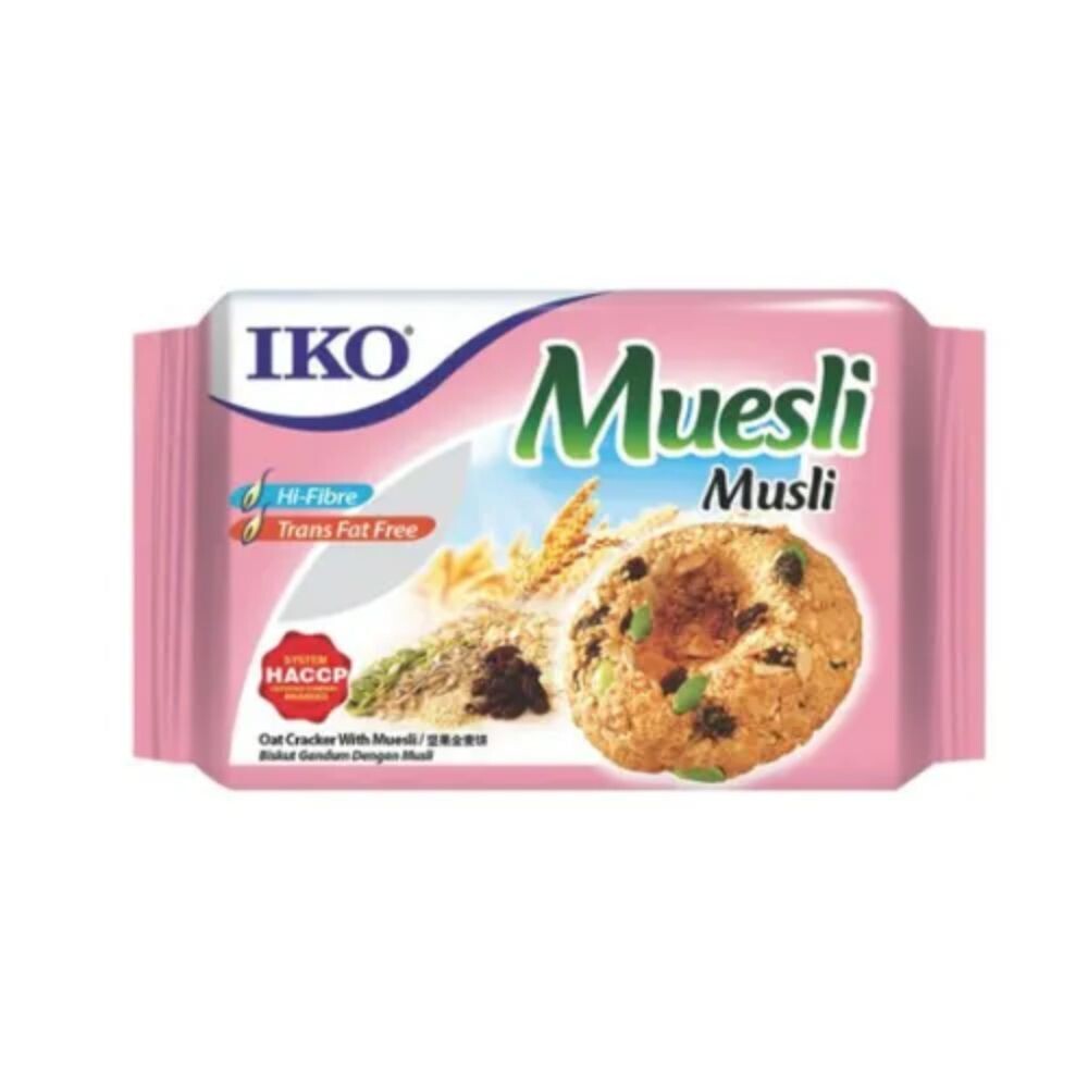Iko Oat Crackers with Muesli 178g