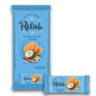 Relish Coconut &amp; Oats Cookies