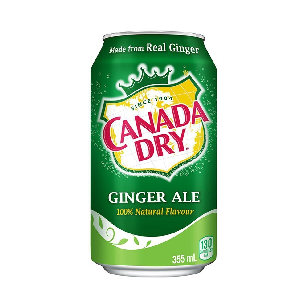 Canada Dry Ginger Ale (Caffeine Free)  355ml