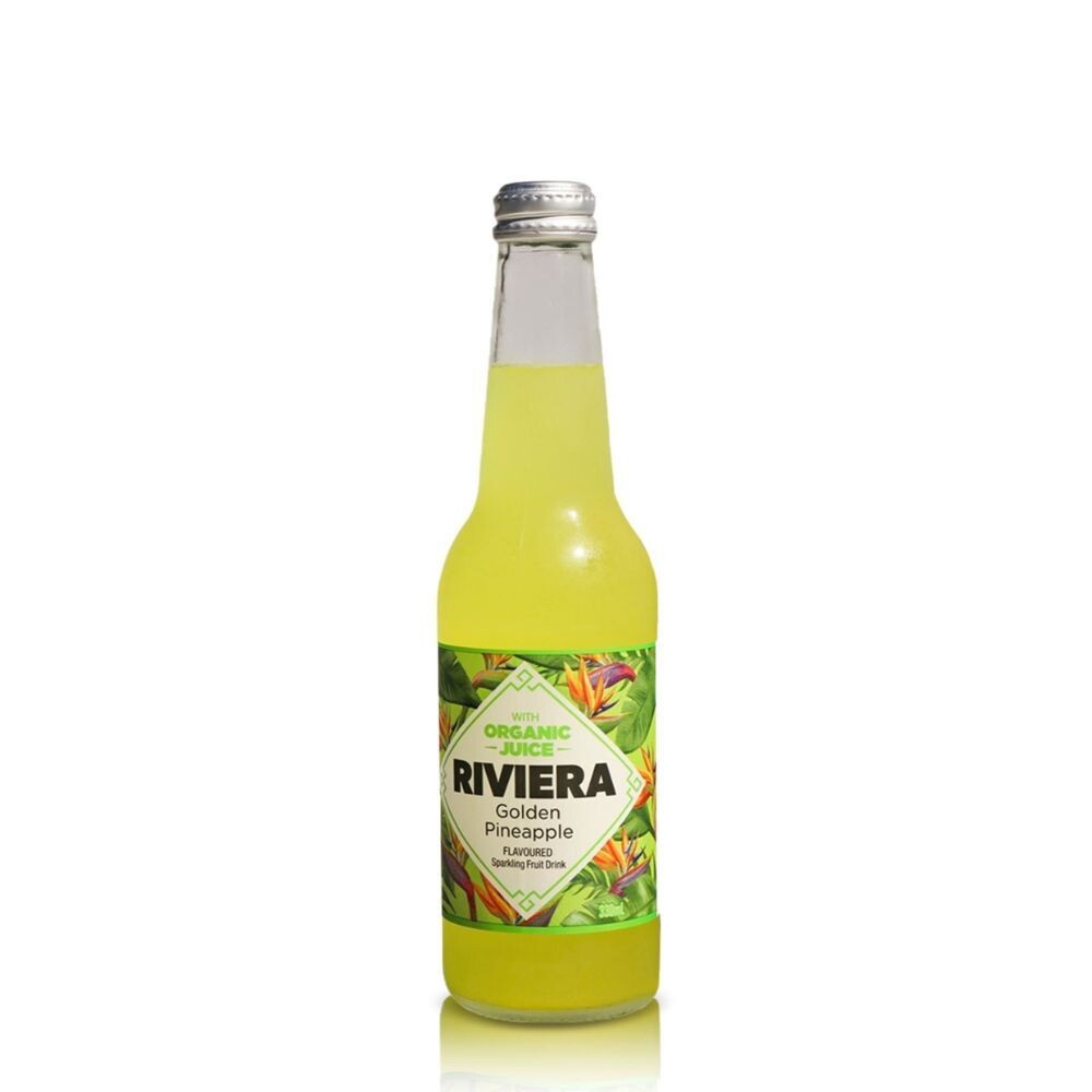 Organic Juice Riviera Golden Pineapple 330ml