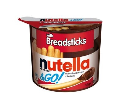 Nutella &amp; Go Hazelnut Spread with Breadsticks