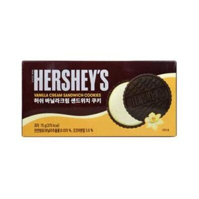 Hershey&#39;s Vanilla Cream Sandwich Cookies 75gm