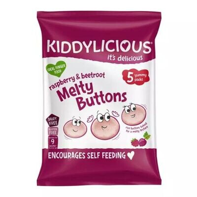Kiddylicious Raspberry &amp; Beetroot Melty Buttons