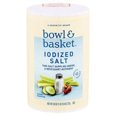 Bowl &amp; Basket Iodized Salt 737Gm