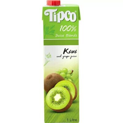 Tipco 100% Kiwi &amp; Grape Juice 1ltr