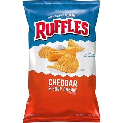 Ruffles Potato Chips Cheddar Cheese & Sour Cream