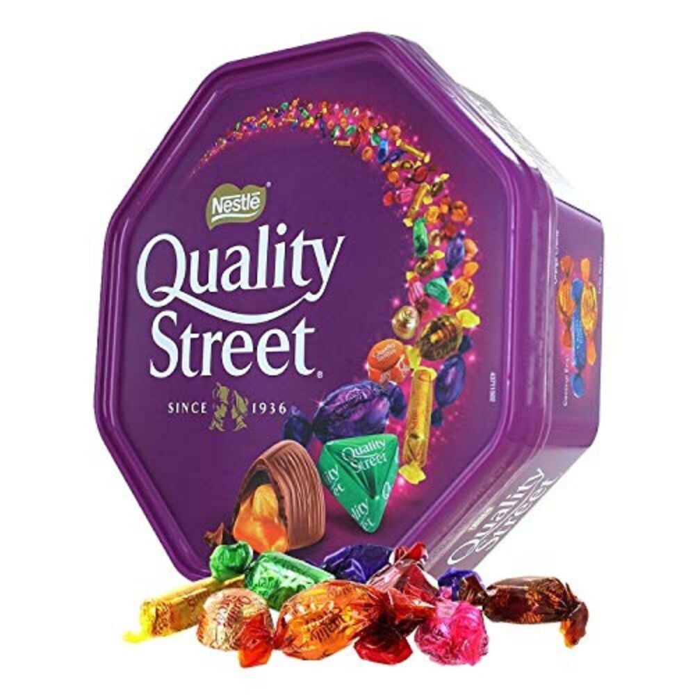 Nestle Quality Street Chocolate Tin Box