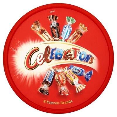 CELEBRATIONS Chocolate Tub Gift Box 650g