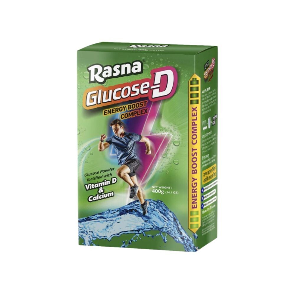 Rasna Glucose-D Energy Boost Complex With Vitamin D & Calcium