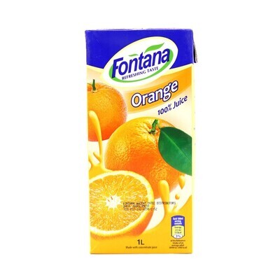 Fontana Orange Juice 100% Natural 1L