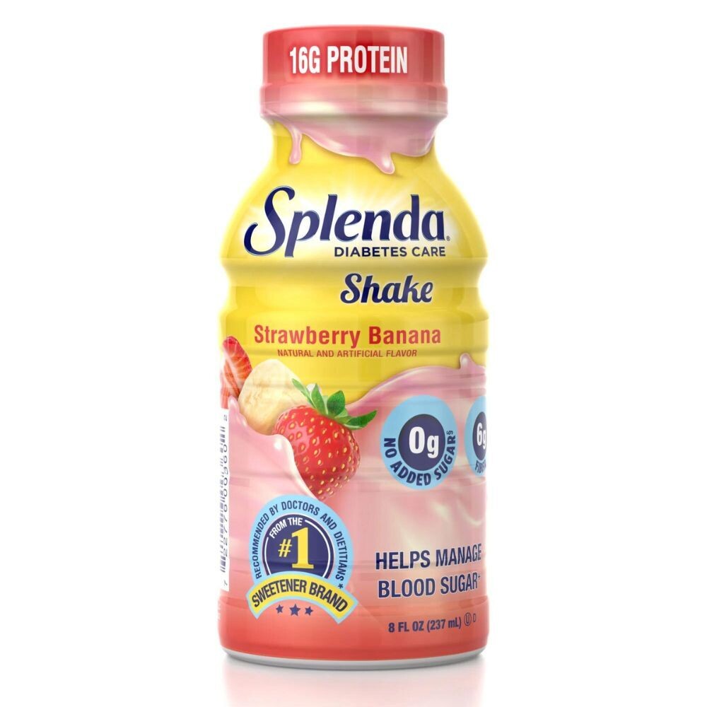 Splenda Strawberry Banana Diabetes Care Shakes
