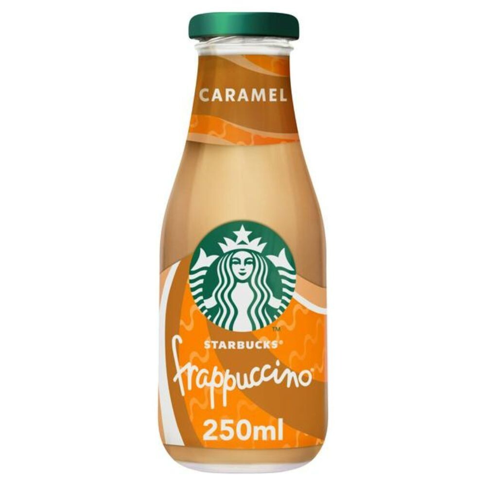 Starbucks Caramel Frappuccino Flavoured Milk Iced Coffee 250ml