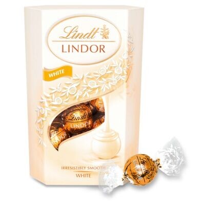 Lindt Lindor White Chocolate Truffles Box