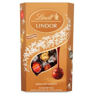 Lindt Lindor Assorted Chocolate Truffles Box