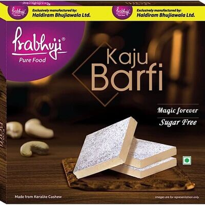 PRABHUJI&#39;S PURE FOOD Kaju Barfi 250Gm Airtight Box