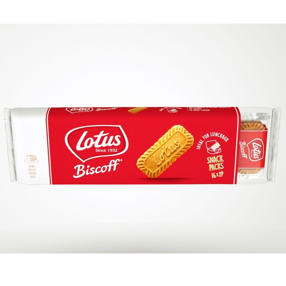 Lotus Biscoff Snack Packs Biscuits