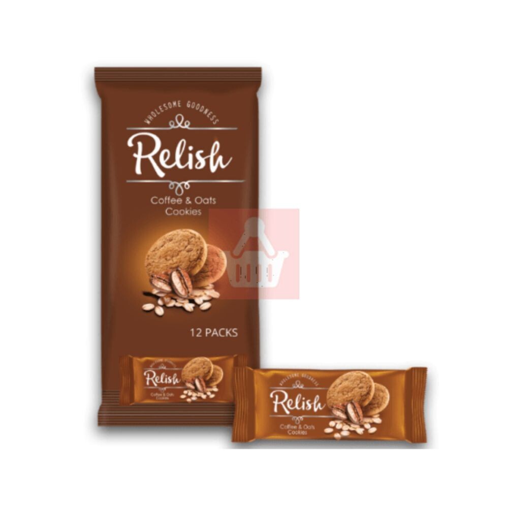 Relish Coffee & Oats Cookies 504gm
