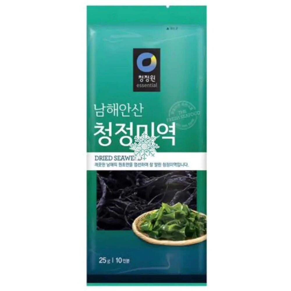 Chung Jung One Wakame Dried Seaweed (Sliced)