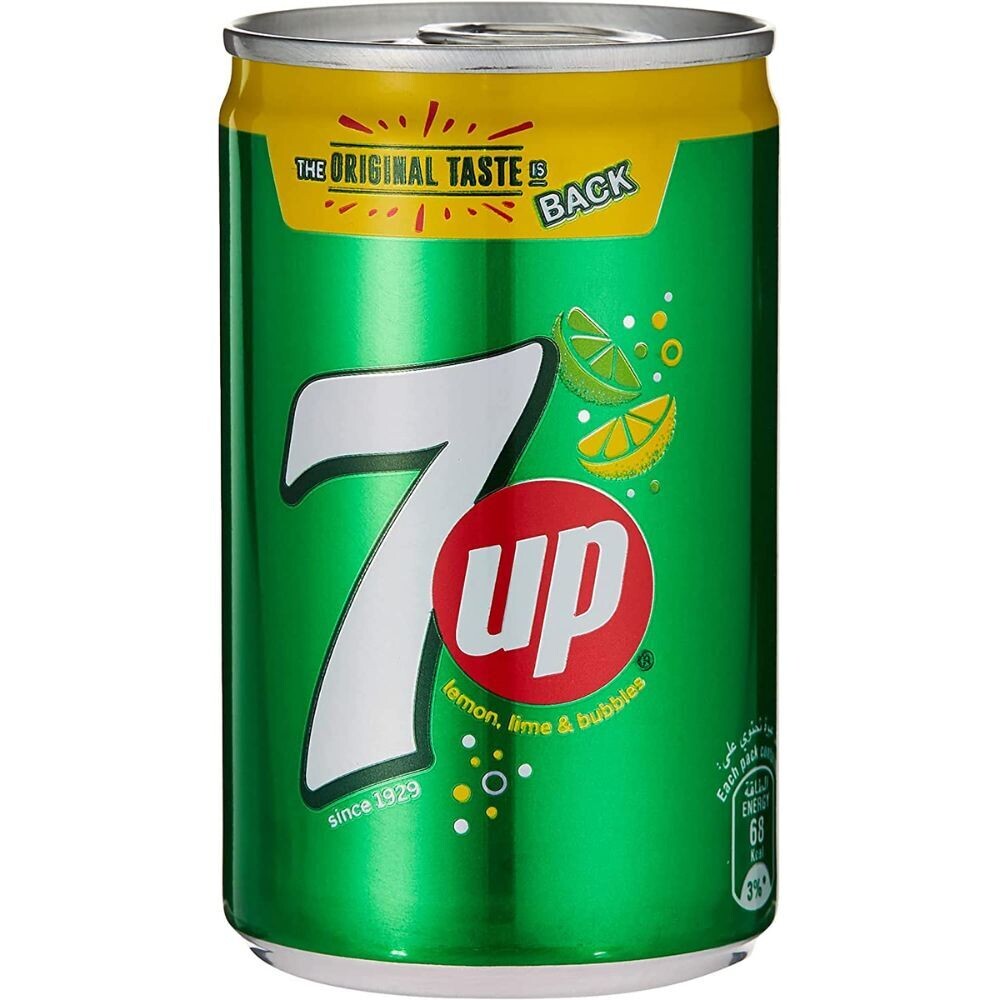 7UP Lemon Lime & Bubbles Can (Imported)
