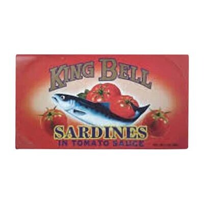 King Bell Sardine in Tomato Sauce (125 g)