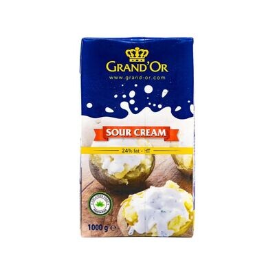 Grand'Or - Sour Cream 24% fat 1liter