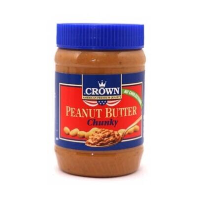 CROWN CHUNKY PEANUT BUTTER 340GM